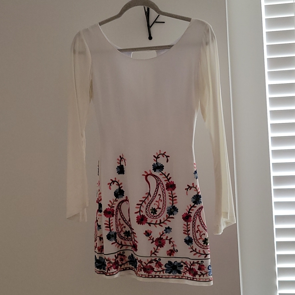 Perfect embroidered dress